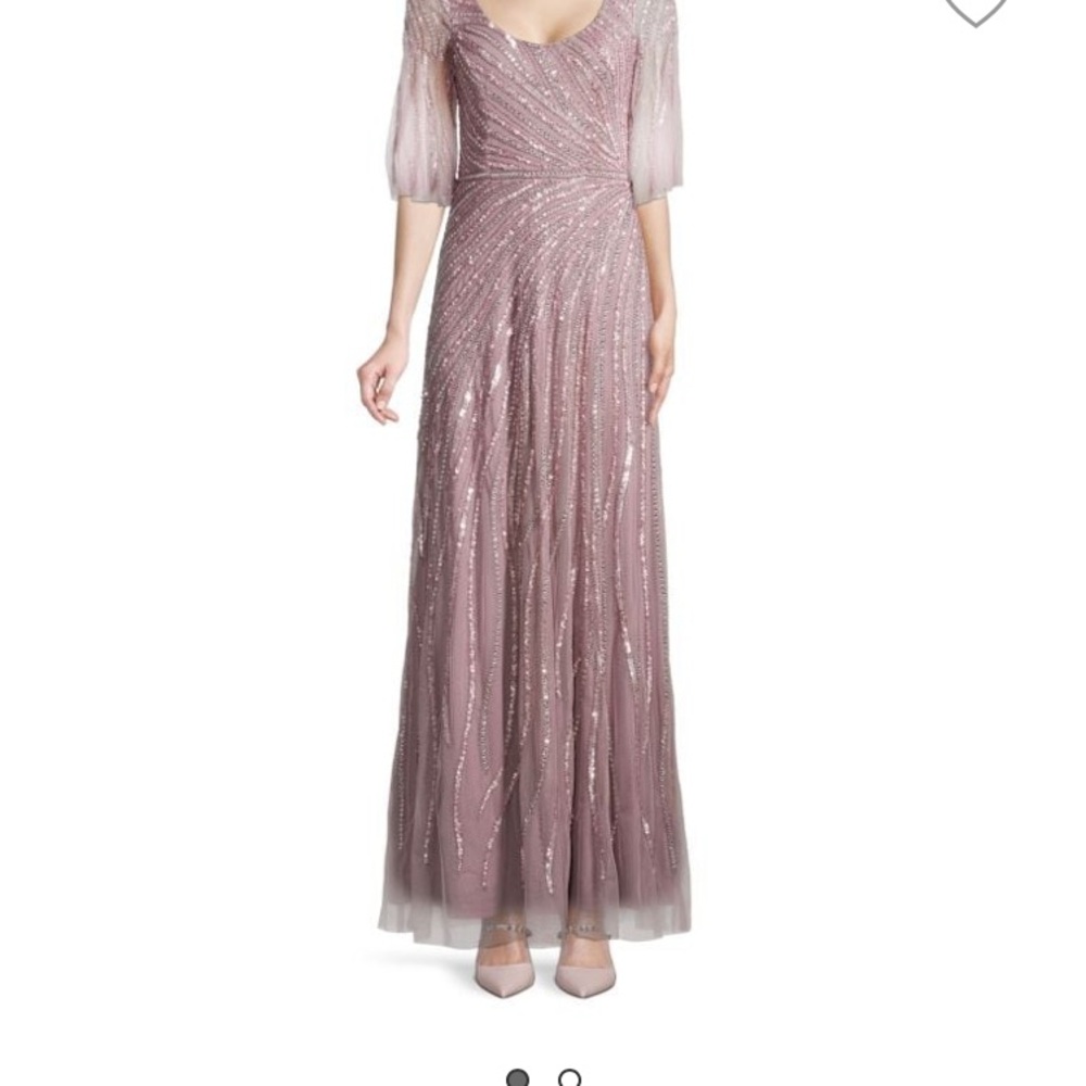 Aidan Mattox Beaded Gown